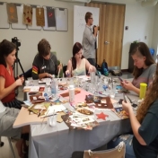 Student Collage Making Group Artvention 2018