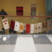 Tribute Flags on Display Noel Studio Artvention 2018